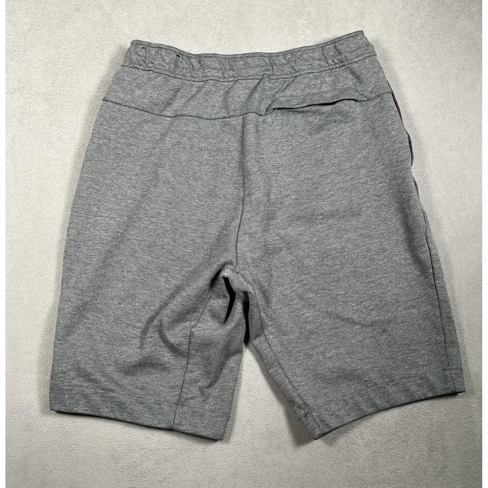 2018 Nike Sportswear Tech Fleece Shorts Men Small Gray Zipped Pockets 10